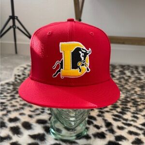 Durham Bulls Minor League Baseball Fitted Hat New Era Men’s Sz 7 3/8